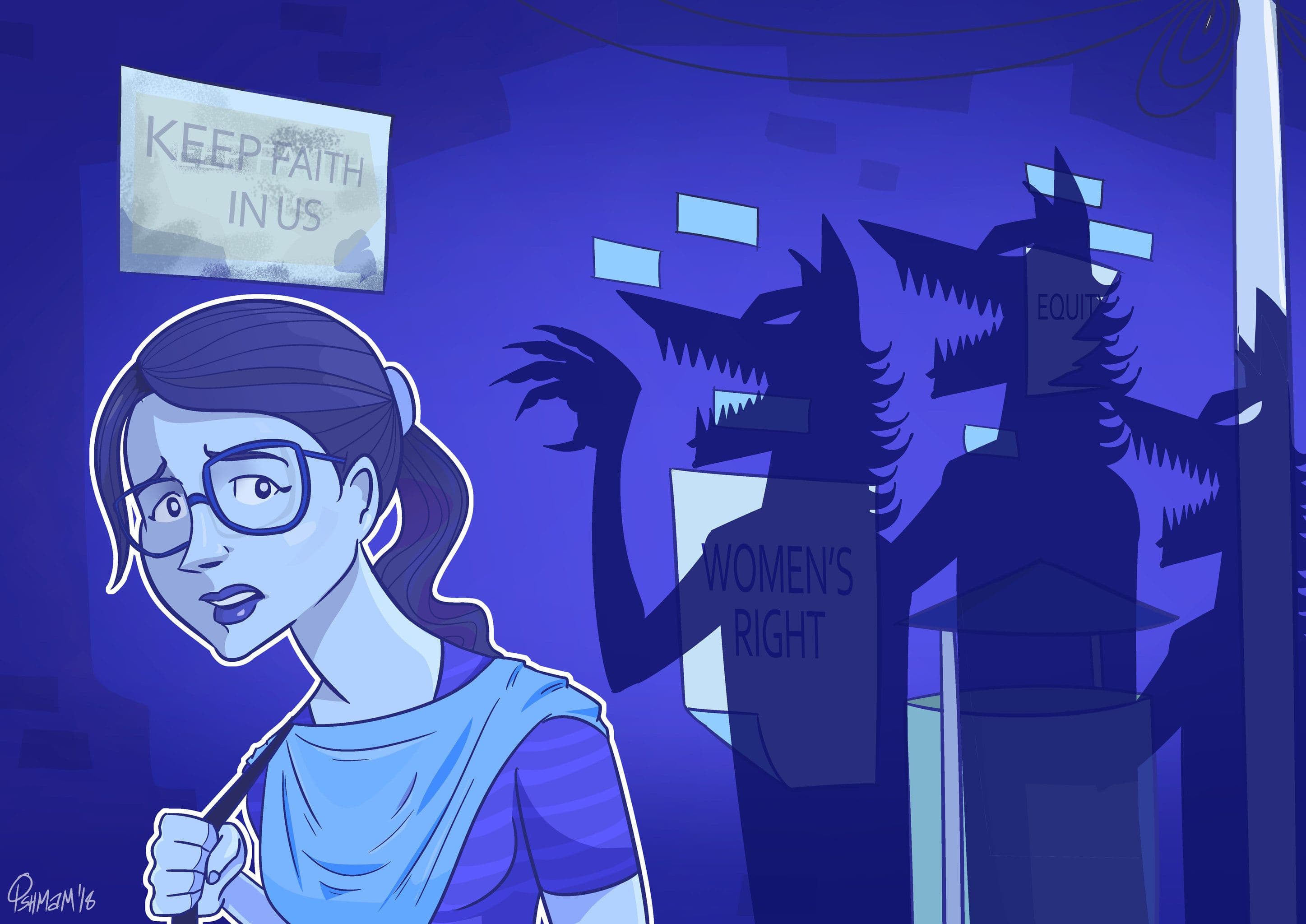 NOT A SAFE CITY FOR WOMEN