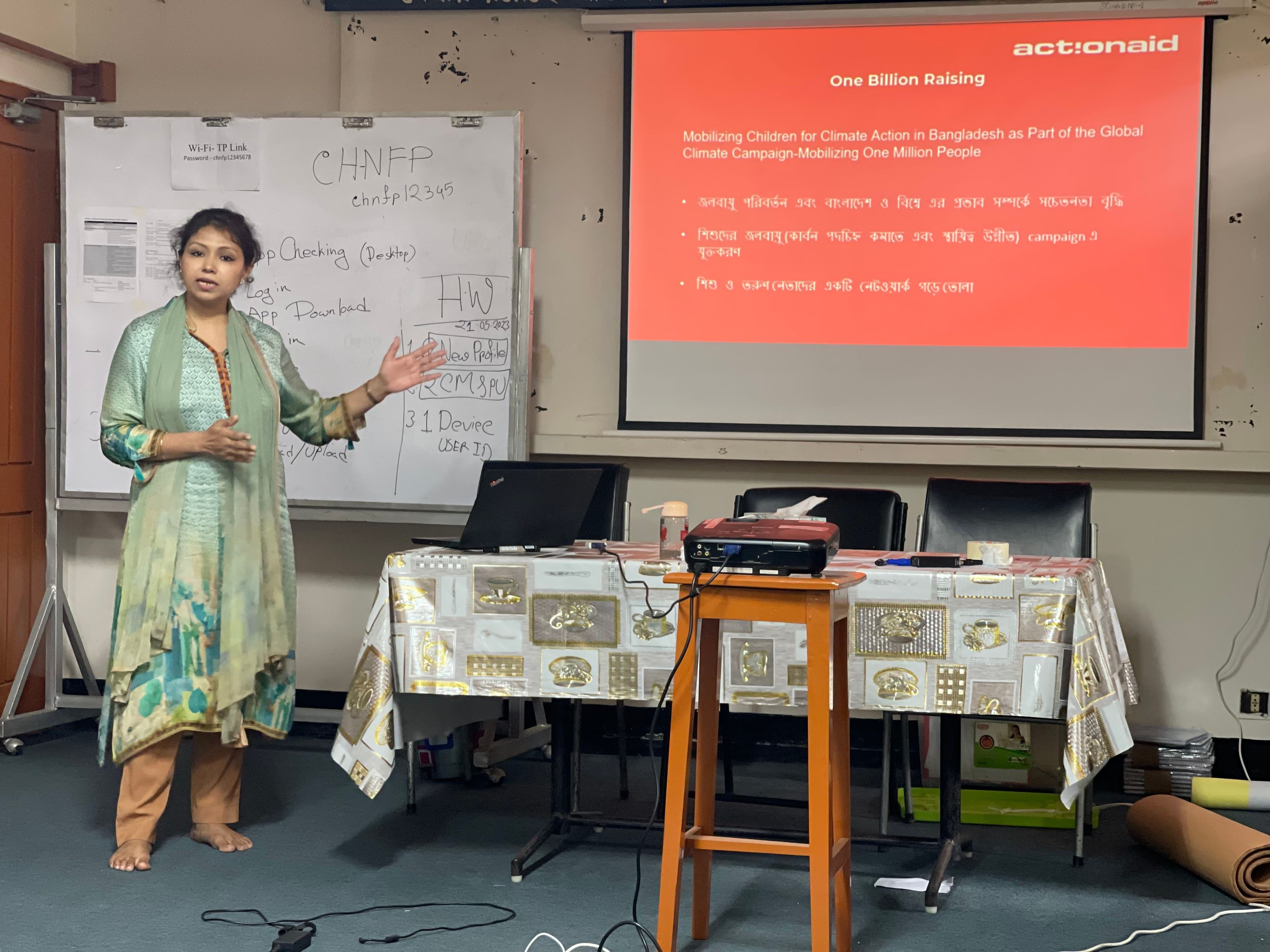 Amplifying Youth and Children's Voices: Mobilizing Children for Climate Action in Bangladesh