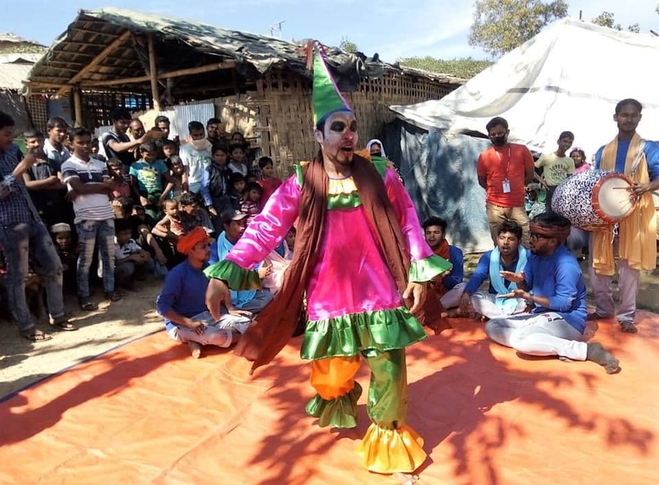 RAISING VOICE AGAINST VAW THROUGH THEATRE