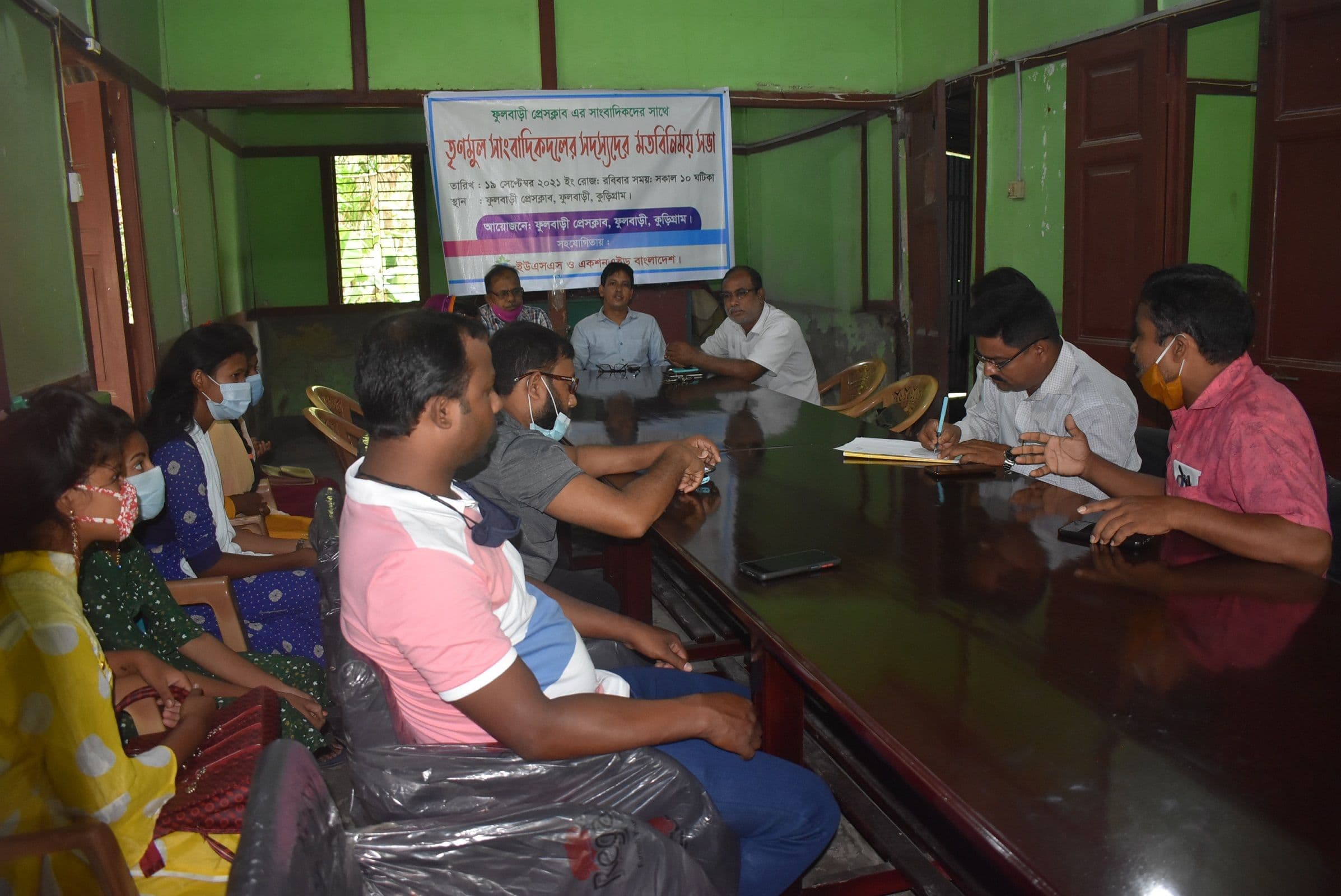 Networking Meeting of Community Journalists Group (CJG) with Local Press Club members at LRP52