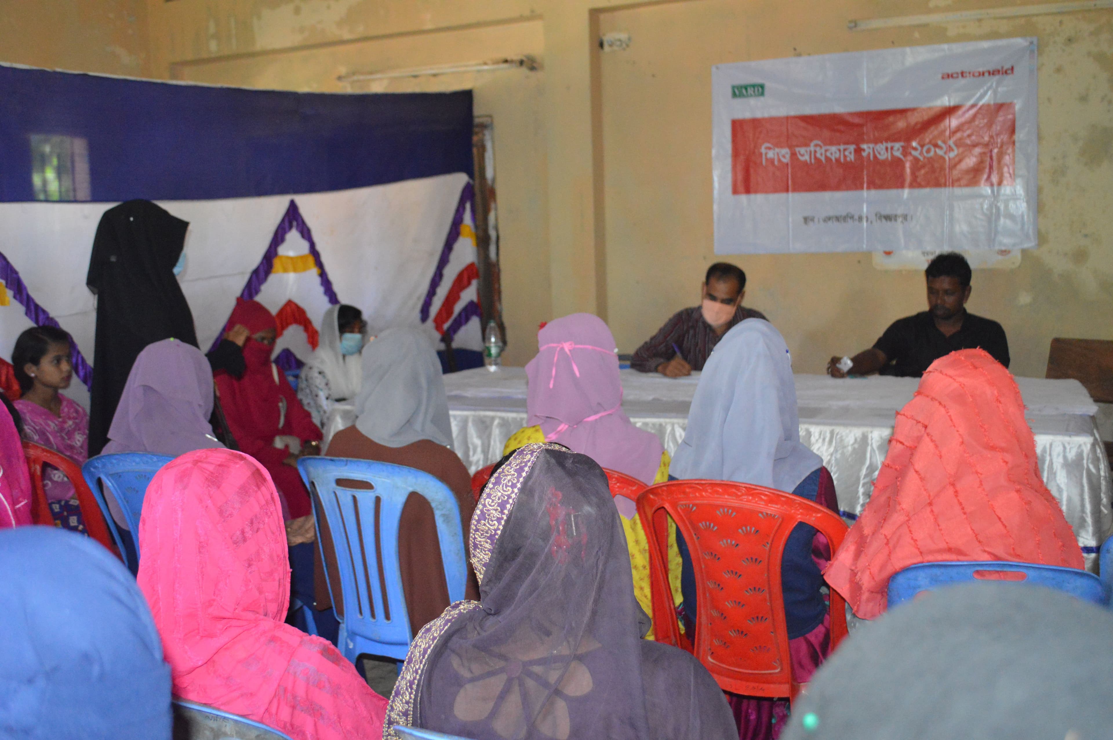 Child Hearing in Biswambarpur: