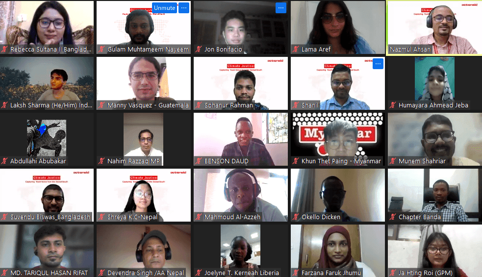 Climate Justice: Capturing Youth Voice