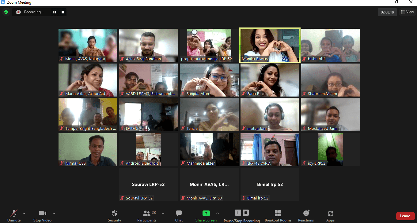 Children are delighted to participate on online Debate and Speech Competition 2022