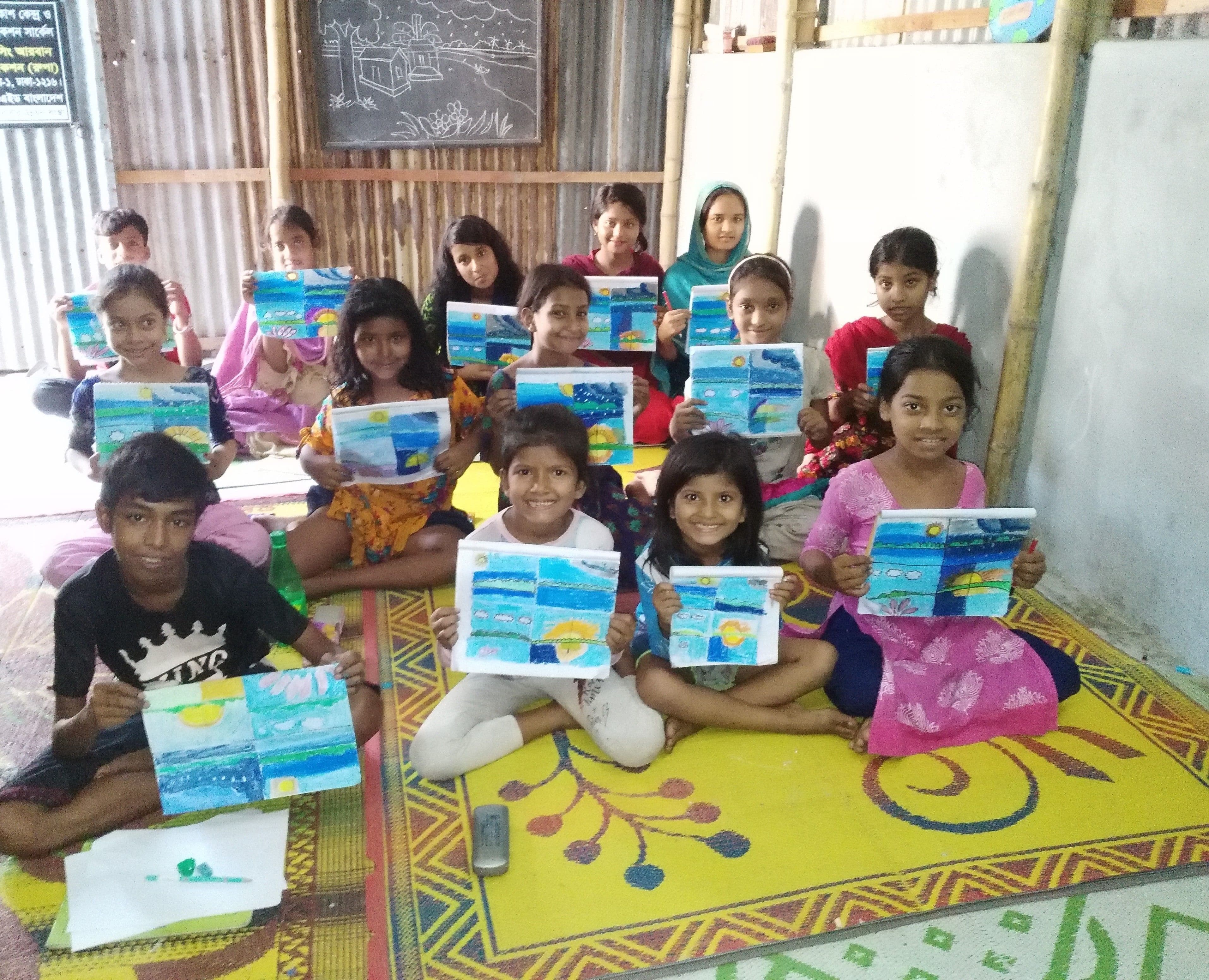 Drawing training for children for a better future